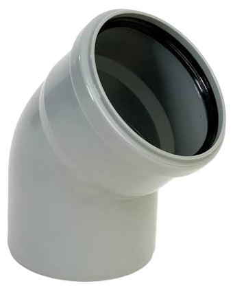 PVC koljeno 45° F110